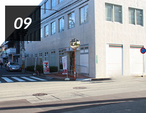 ホテルまでの道のり