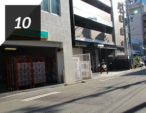 ホテルまでの道のり